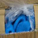 24 Pcs Dodgeballs 5 Inch Playground Ball Blue Kickball Inflatable Rubber Handball Bouncy Dodge Ball with 1 Hand Pump for Outdoors Ball Games Gym Camps Picnic (Blue)