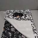 Artoid Mode Black Polka Dot Pumpkin Fall Kitchen Towels Dish Towels, 18x26 Inch Quick Dry Microfiber Cloth Hand Towels for Kitchen Drying, Set of 2