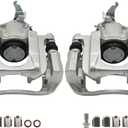 Chefull Rear Left Right Disc Brake Calipers With Bracket 18B5177 18B5176 Compatible For Dodge Journey 2009-2012
