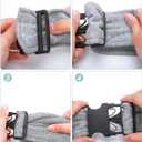 Dog Carrier Sling for Small Dogs and Cats(0 to 12 lbs), Puppy Sling Carrier with Adjustable Strap, Travel Safety Harness, Hands-Free Pet Carrying Holder Travel Bag for Outdoor, Gray
