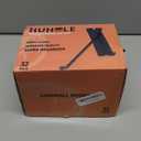 HUHOLE 32 Pack 4 Inch Gridwall Hooks for 3"x3" Wire Grid Panel  Black Heavy Duty Metal Display Hangers (30lb Capacity)  Retail Store Fixtures, Garage Organizer & Trade Show Supplies