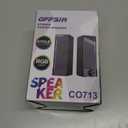 Computer Speakers, 2 in 1 PC Speaker , Gaming Speakers for PC Computer Laptop Desktop Monitor, RGB Speakers with Touch Sensitive Lighting, USB Powered 3.5mm Aux（Package Only Two Speaker, No Soundbar）