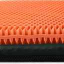 Plus Size Gel Seat Cushion for Long Sitting, Extra Large and Thick, Seat Cushion for Back, Sciatica, Hip, Tailbone Pain Relief , Used for the Office, Wheelchair, Car, Truck, Recliner, Stadium.(Orange)
