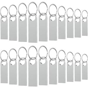 128MB USB Flash Drive 20Pack, Wooolken Sleek Metal USB 2.0 Thumb Drive