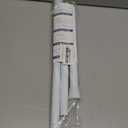 White Tension Curtain Rod for Windows 28 to 48 inch, Adjustable Expandable Pressure Spring Curtain Rod No Drilling, 7/8" Curtain Rod for Bedroom Doorway Closet Door