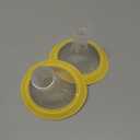 Nenesupply 19mm Oval Flanges Compatible with Medela Breast Pump Parts Replace 19mm Medela Flange Accessories. Work with Pump in Style Parts Symphony Parts Swing Maxi Harmony and Personalfit Flex