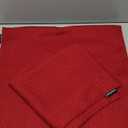 Booque Valley Christmas Pillow Covers, Pack of 2 Super Soft Elegant Modern Patterned Red Cushion Covers Decorative Stretchy Throw Pillow Cases for Sofa Bed Car Chair, 18 x 18 inch(Red)