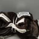 Electric Heated Blanket Full Size 72"x84", Soft Flannel with Overheat Protection, 6 Adjustable Heat Settings & 10-Hour Auto-Off Timer, Fast Heating for Winter Comfort, Dark Brown