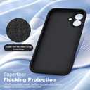 SKYLMW Designed for iPhone 16 Case with Magnetic Invisible Stand Compatible with Mag-Safe Military Drop Tested Shockproof Silicone iPhone 16 Phone Cases for Women Men 6.1'', Black