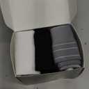 FITRELL 3 Pairs Compression Socks for Women and Men 20-30mmHg-Circulation Support Socks (Large-X-Large, Black+white+grey)