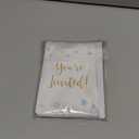 PerKoop 24 Sets Mermaid Birthday Invitations Include Mermaid Party Invitations Cards, Envelopes and Stickers for Girl Ocean Under the Sea Party Decorations Pool Mermaid Birthday Party Supplies