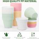 GARDIFE 20 Pack 4 inch Plant pots, planters for Indoor Plants, Flower pots, Color