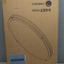 DAKASON 32In Oval LED Flush Mount Ceiling Light for Kitchen, 50W Large LED Ceiling Light Fixture for Living Room, 3000K/4000K/5000K Adjustable, Dimmable Ceiling Lighting for Dining Room/Laundry, ORB (Oil Rubbed Brown - 1Pack)