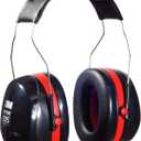 3M H10A Peltor Optime 105 Over the Head Earmuff, Ear Protectors, Hearing Protection, NRR 30 dB (One Size)