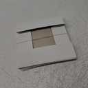 [6 pack] White Bakery Pastry Boxes,  9"×9"