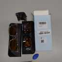 livho High Tech Blue Light Glasses - Advanced 99% Blue Light Blocking Computer Glasses - Anti Eyestrain & UV Glare Protection (*B1 Light Black+clear)