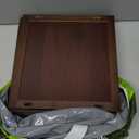 Vertical Shoe Rack - Tall Narrow Shoe Rack Organizer for Small Spaces,5 Tier Bamboo Shoen Shelf for Entryway,Closet,Corner,Doorway,Skinny Shoe Shelf Space Saving Shoe Storage,Free Stackable DIY (Brown)