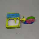 8ft Tape Measure for Kids, STEM Educational Tool with Level, Protractor and Eraser, Retractable Snail Shaped Measuring Tapes, Child-Safe Stocking Stuffers Gift for Boys & Girls 3+, Green