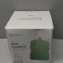 Hard Boiled Egg Cooker - CACHOO 14-Egg Rapid Stainless Steel Egg Boiler with 30-Min Timer & Auto Shut Off, Compact Electric Vegetable Steamer for Cooking, Dishwasher Safe, Beige (2-Tier)