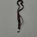 HUNTER Nickel-Plated Split-Leather Basic Training Lead Rope, 18 x 200 cm, Large, Brown/Nappa Black