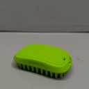 Pet Silicone Shampoo Brush for Long & Short Hair Medium Large Pets Dogs Cats,Shower Wash Curry Brush,Dog hair Products Accessories Dog Back Massage for Long & Short Hair Small Large Pets Dogs(Green)