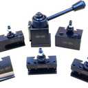 0XA Wedge Type Quick Change Tool Post Set For Mini Lathe 6-9" SWING Steel Material