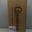 SINWEEK 2 Inch Mattress Topper 5-Zone Memory Foam Mattress Topper Pressure Relieve Soft Mattress Pad, CertiPUR-US Certified, King Size Blue