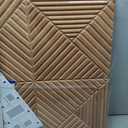 6 Pack Large Acoustic Panels,23.6 x 23.6 Inches Soundproof Wall Panels,Decorative Sound Panels,Self-Adhesive Acoustic Wall Panels,Decorative Soundproof Panels for Home Studio Office,Log color