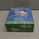 Sloosh Inflatable Pool Floats Chairs Adults, 2 Packs Floating Noodle Chair with Stripes Design Soft Fabric Covered with Sling for Swimming Pool Water Chair Pool Lounger Party Floaties