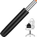 Office Chair Cylinder Replacement - Heavy Duty Class 4 Hydraulic Pneumatic Gas Lift Cylinder (12" to 18" Adjustable, 1000 lbs Capacity) - Universal Fit for Most Executive Office Chairs (5.9" Stroke)
