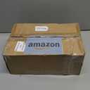 6 Pack Brushed Gold Door Knob with Square Rosette, Heavy Duty Door Knob with Lock, Interior Door Handles for Bath & Bed, (Satin Brass)