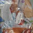 Christmas Gingerbread House Door Decorations  Holiday Photography Background, Gingerbread Banner Party Decoration, Washable Polyester Christmas Photo Booth Backdrop for Family Kids Studio