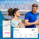 Smart Health Ring for Women Men,Fitness Rings Tracker with Blood Pressure Monitor Heart Rate Blood Oxygen Sleep Monitor IP68 Waterproof Step Counter Calorie Tracker Health Rings for Android iOS Phones