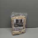 LAMIT Natural Linen Blended Curtains 63 Inch for Bedroom, Light Filtering Semi Sheer Burlap Curtains Farmhouse Boho Back Tab and Rod Pocket Drapes for Dining Room, 2 Panels (52 x 63 Inch, Linen)