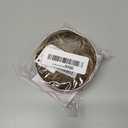 RUWISS Large Messy Bun Hair Piece 100% Human Hair Layered Wavy Curly Hair Buns Hair Piece for Women Thick Updo Hairpiece for Daily Wear Real Hair Ponytail Extension (Brown with Warm Blonde Highlights)