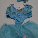 Lingerie Sets for Women Sexy Princess Costumes Cosplay Outfits Halloween Lingerie Roleplay with Bra and Panty (Medium, Blue)