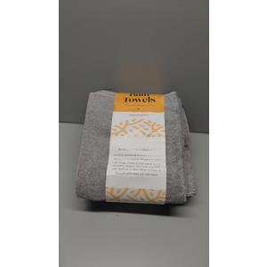 Quick-Dry, Soft & High Absorbent Bath Towels 27"x54" Cotton Turkish Bath Towel Set of 4 | Daily Use 100% Cotton Towels for Bathroom, Gym & More | Bathroom Towels Set (4 Pcs, Grey)