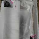 Adjustable Laptop Desk with Wheels, Overbed Bedside Desk, Wheels Height Adjustable Desk Cart,Standing Laptop Desk,Moveable Laptop Stand,Tilting Over Bed Table,Rolling Laptop Stand-White.