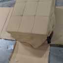 BIGSYY 4-in-1 Multi-Function Folding Ottoman Velvet Couch Bed - Adjustable Backrest for Adults, Ideal for Living Room, Apartment & Office, khaki