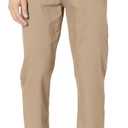 Amazon Essentials Men's Athletic-Fit 5-Pocket Stretch Twill Work Pants, Big & Tall (34W x 30L, Khaki Brown)