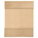 LazBlinds Cordless Bamboo Roman Shades, 25.5x64, Highfield Teak