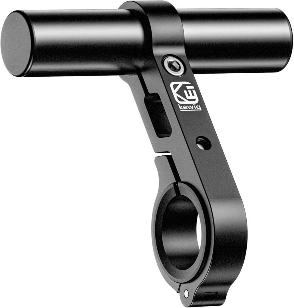 BRCOVAN Aluminum Alloy Handlebar Extender Extensions with 4'' Long Cross Bar, Fit Handlebars 0.875'' / 1'' / 1.125'' / 1.26'' in Diameter, for Bike Bicycle Motorcycle Scooter ATV