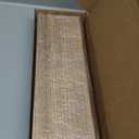 Adjustable Retro Desktop Bookshelf - Wooden Tabletop Organizer for Magazines, Files & Cookbooks - Easy No-Tools Assembly - Dark Brown Shelf for Home Office & Living Room, 16.5x4.9