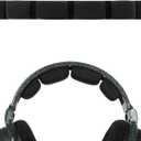 Geekria Mesh Fabric Headband Pad Compatible with Sennheiser HD600, HD580, HD650, HD660S Headphones, Replacement Band, Headset Head Top Cushion Cover Repair Part (Black)