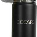 25oz Magnetic Water Bottle  Stainless Steel Insulated Bottle with Leak Proof Lid  Reusable Double Wall Sports Bottle for Gym, Office & Travel  BPA-Free Hot & Cold Drink Thermos