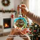 Ocean Wedding Gifts for Couples 2026 - First Christmas Married Ornament 2026 Crystal Glass, Wedding Gift Ideas for Newlywed Mr and Mrs, Bridal Shower Gifts for Bride-03