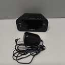 Timex Alarm Clock with Large Display, Digital Alarm Clock for Bedroom Includes 120V Universal Power Adapter (T121B - Black)