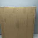 6 Light 26" Cream Fabric Black Semi Flush Mount Close to Ceiling Light Fixture