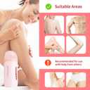 Waxfans Roll on Wax Kit, Waxing Kit for Women and Men, Wax Roller Waxing Kit for All Skin Types, Roll on Waxing Kit for Hair Removal, with Honey and Rose Wax Cartridges & 50 Pcs Wax Strips