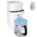Water Distiller for Home with Smart Display - 1.1 Gal Countertop Distilled Water Machine, 750W Home Distiller Maker Purifier with Instant View & 4L Glass Container for Office Table Desktop